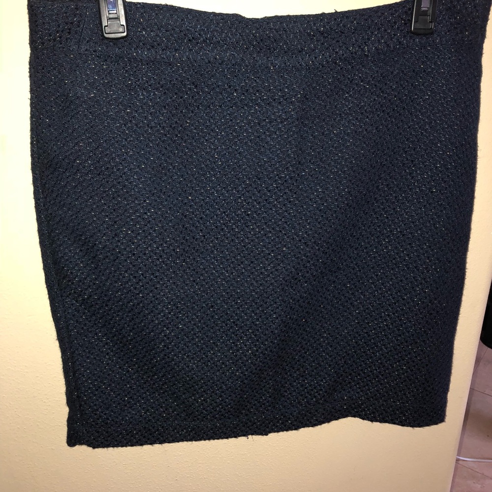 Blue Pencil Dress Skirt